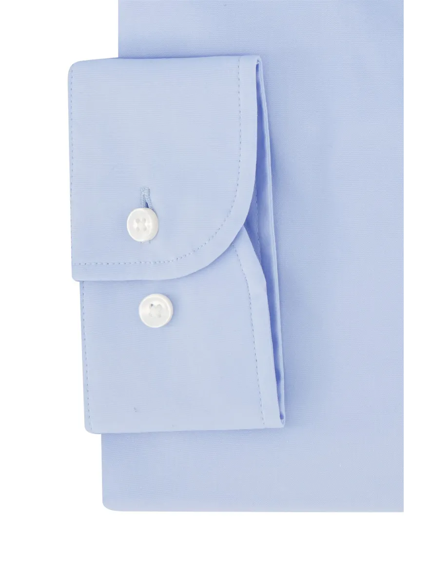 Lichtblauw Hugo Boss overhemd H-HANK slim fit
