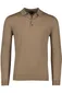 Hugo Boss Black polo normale fit bruin Bono L 3-knoops