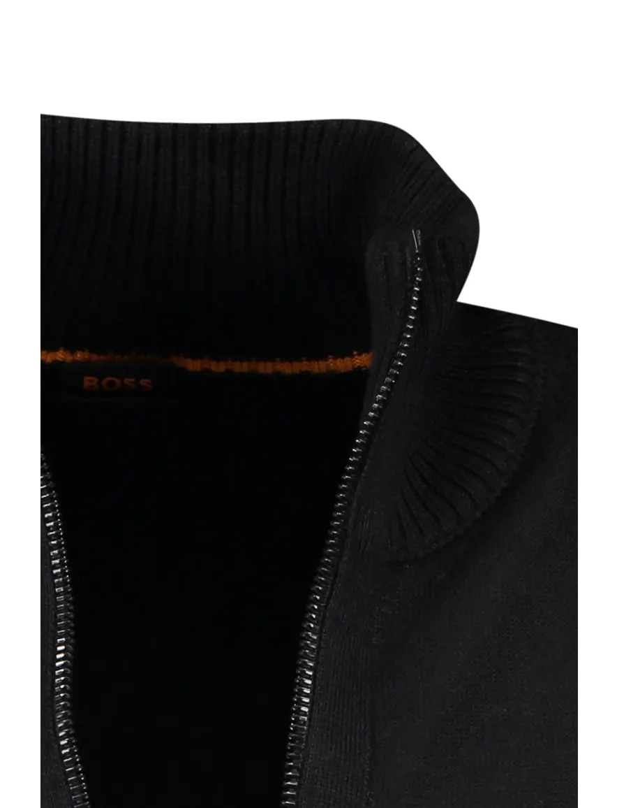 BOSS Orange vest Avac zwart