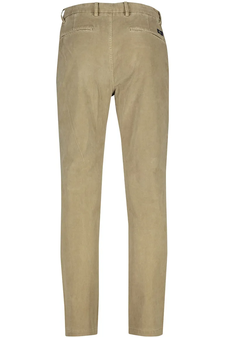 New Zealand chino Modern Fit beige effen katoen