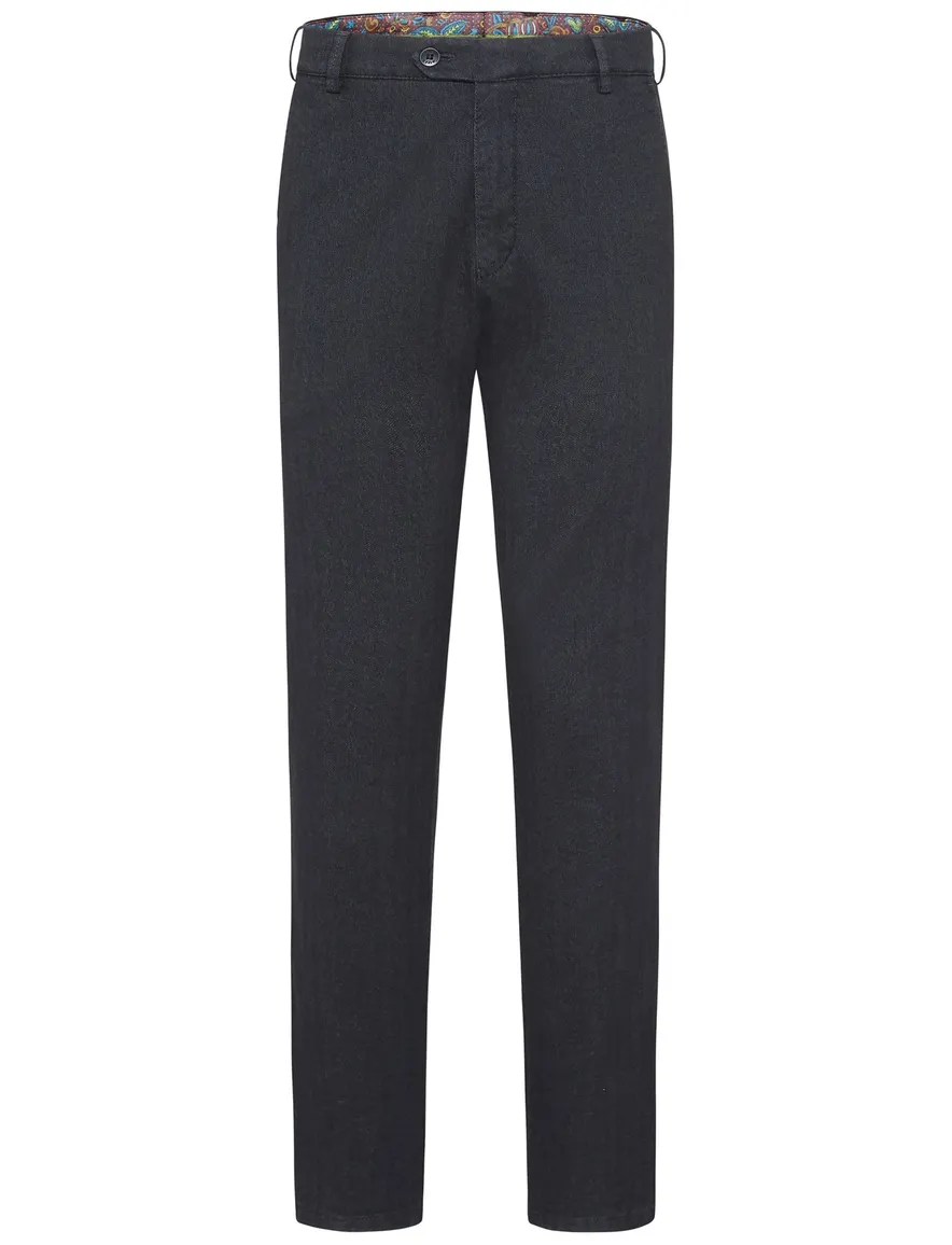 Broek Meyer donkerblauw
