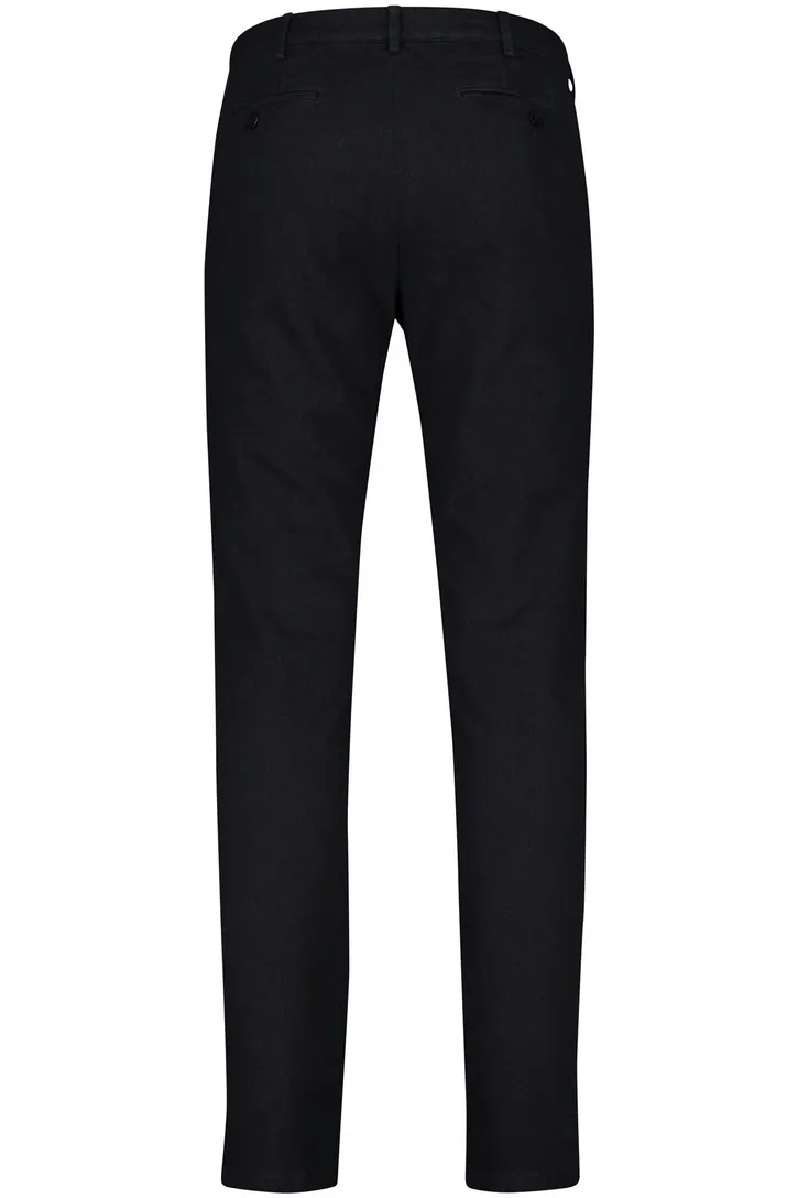 Broek Meyer Bonn donkerblauw flatfront model