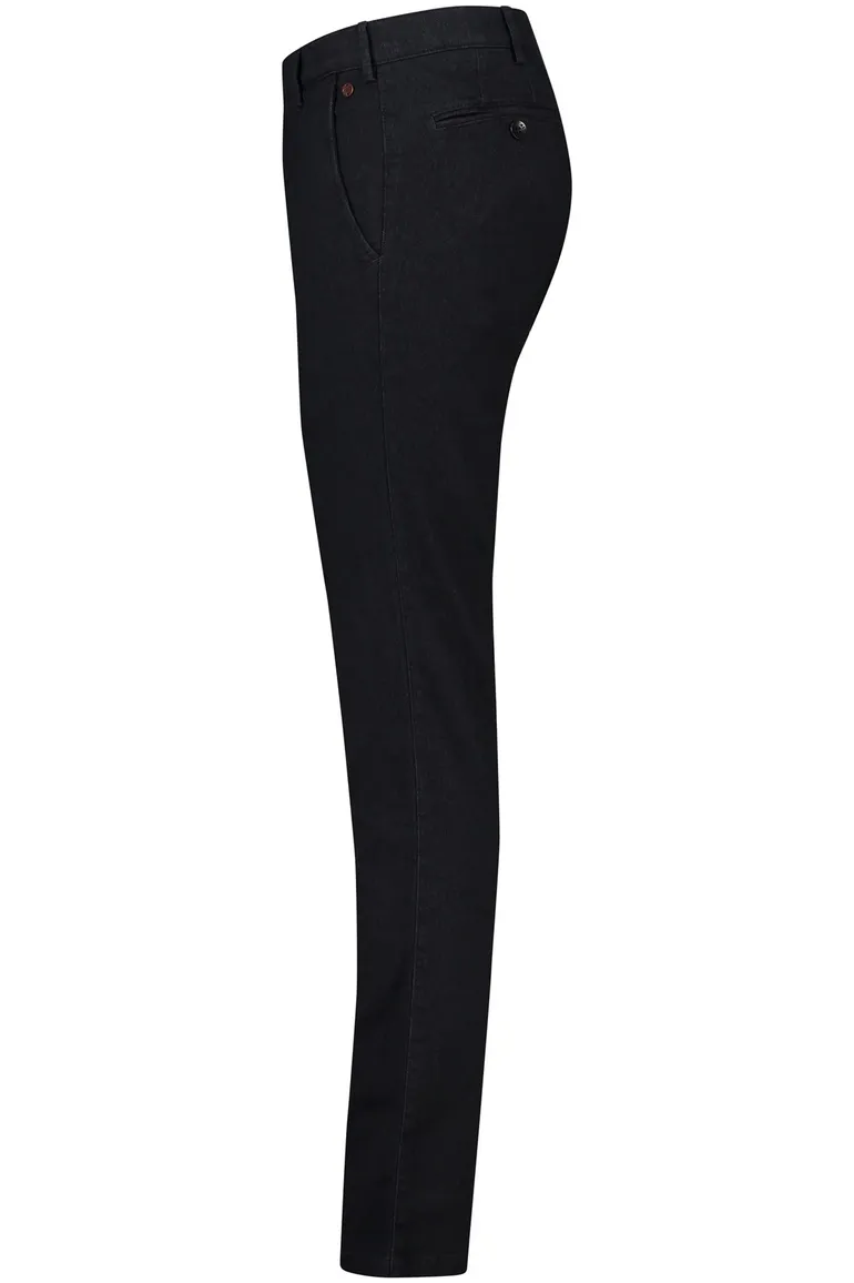 Meyer chino Bonn perfect fit zwart