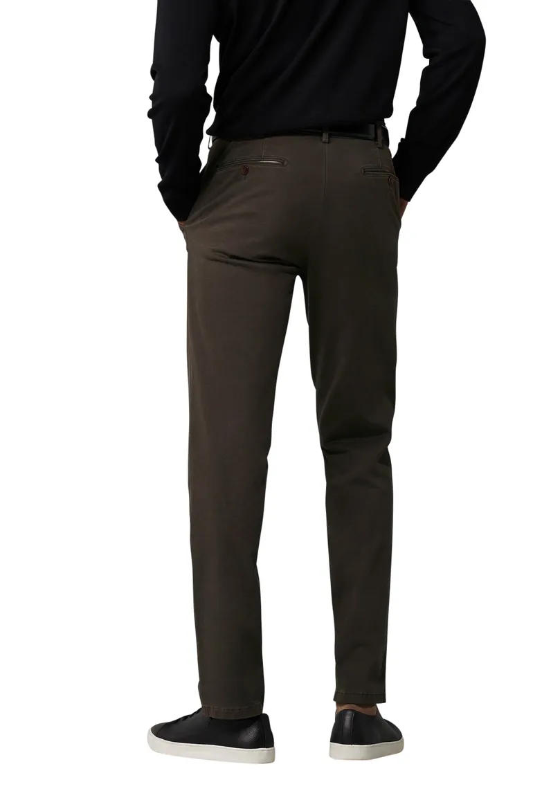 Meyer broek bruin katoen