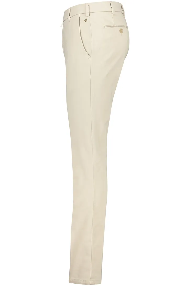 chino Meyer katoenen broek Bonn wit