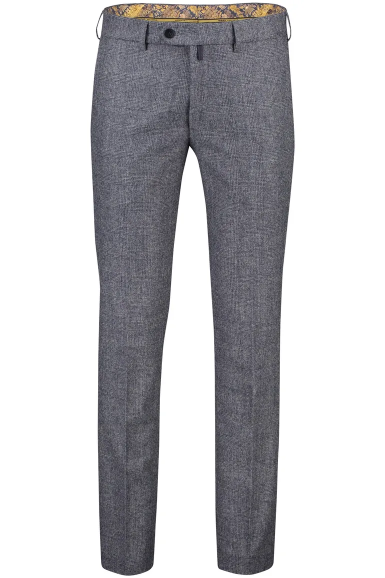 Meyer pantalon wol blauw