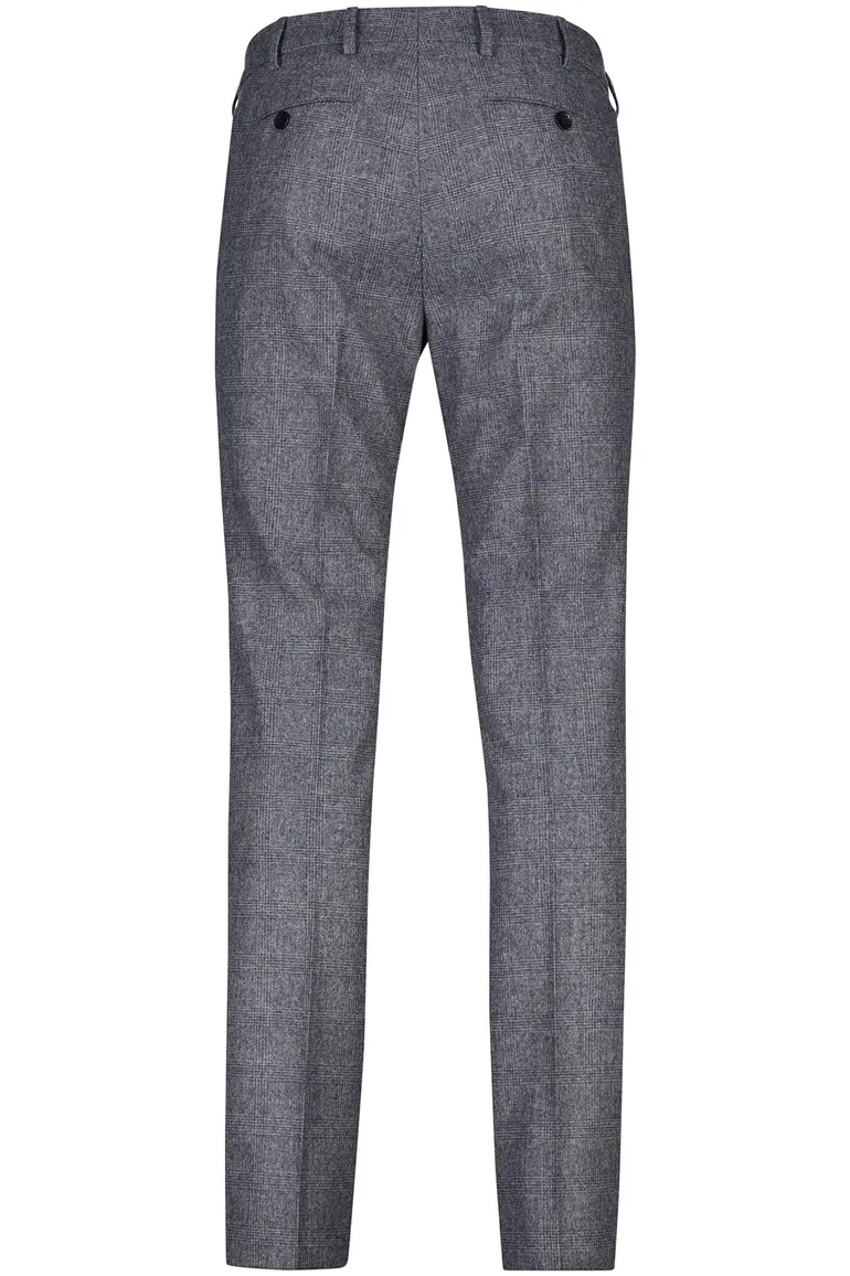 Meyer pantalon wol blauw