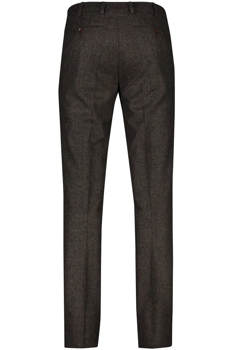 Meyer exclusive broek bruin Bonn modern fit