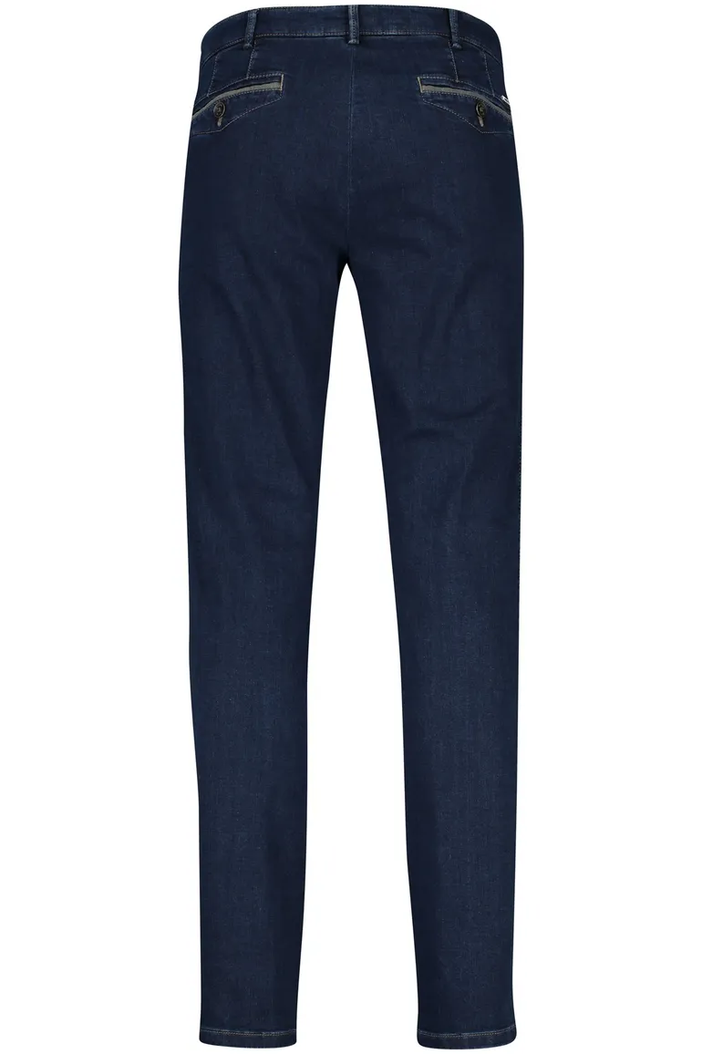Meyer jeans blauw chicago katoen