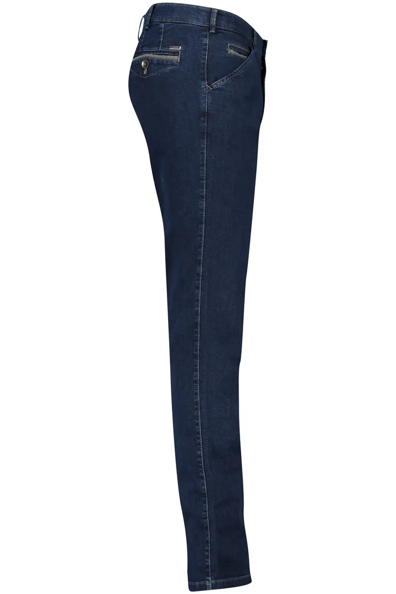 Meyer jeans blauw chicago katoen