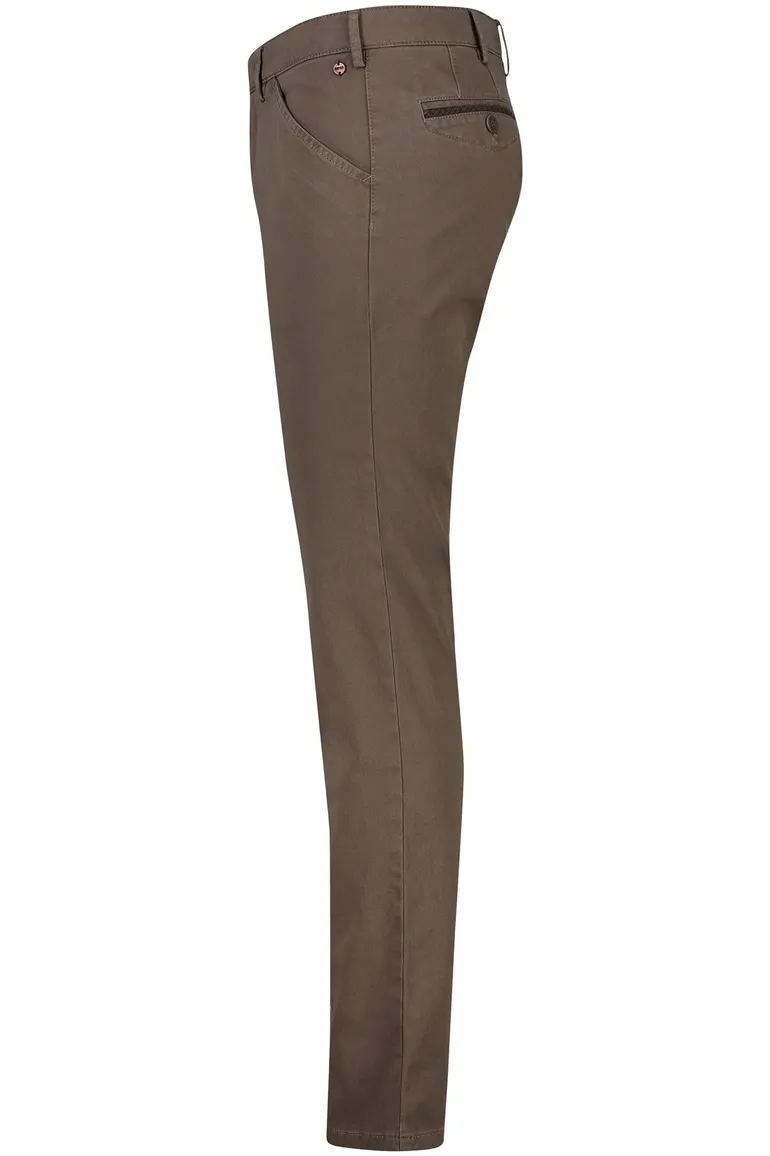 Meyer broek bruin katoen