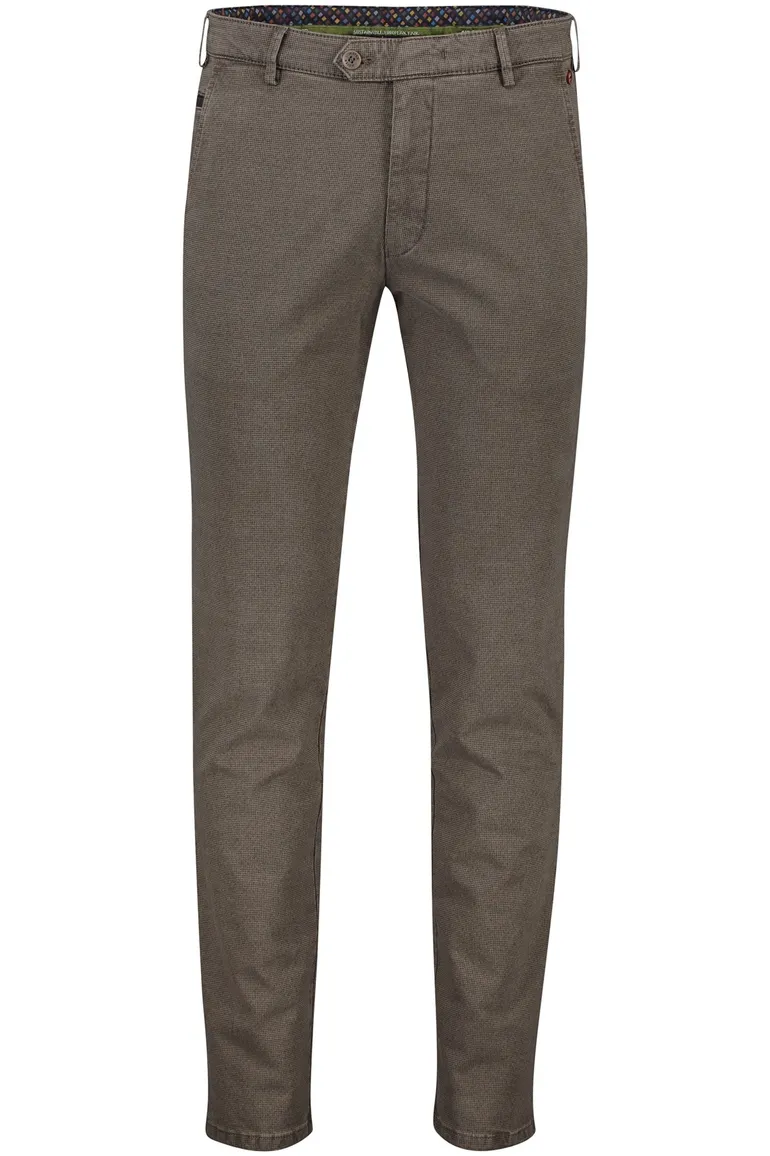 Meyer Pantalon katoen bruin tokyo