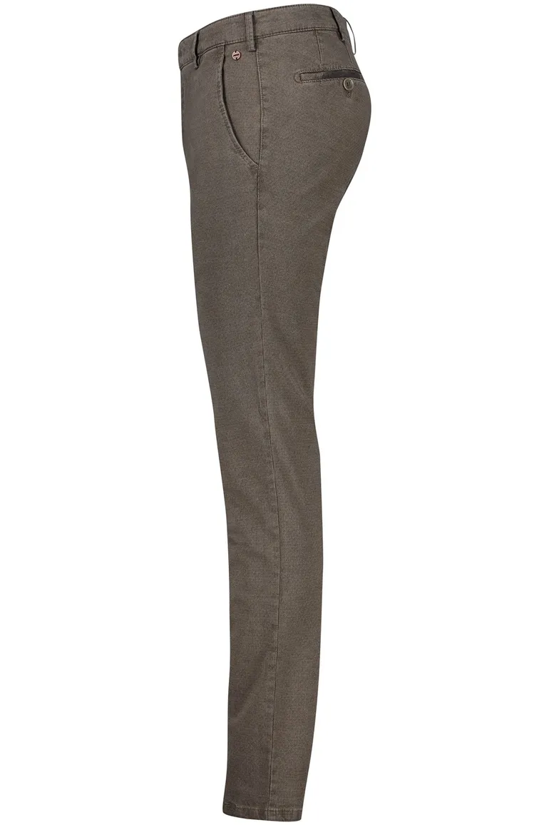 Meyer Pantalon katoen bruin tokyo