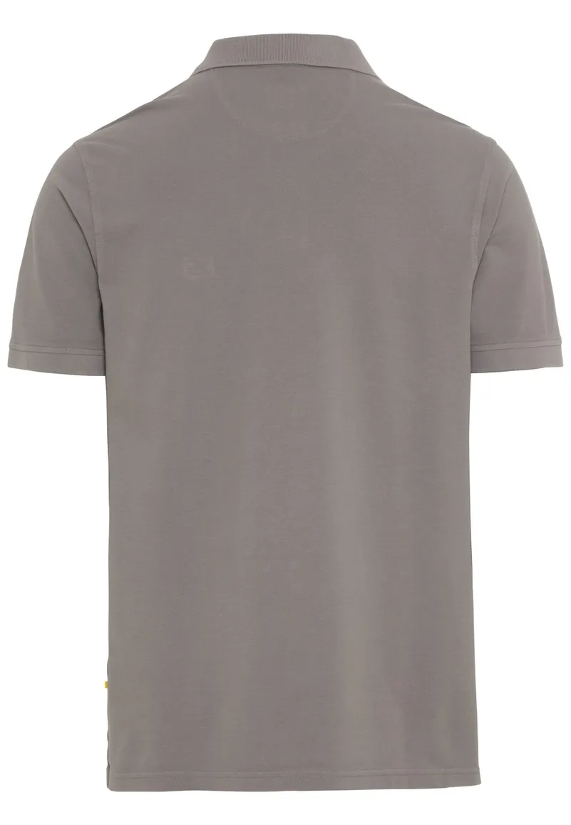 Camel Active poloshirt warm grijs