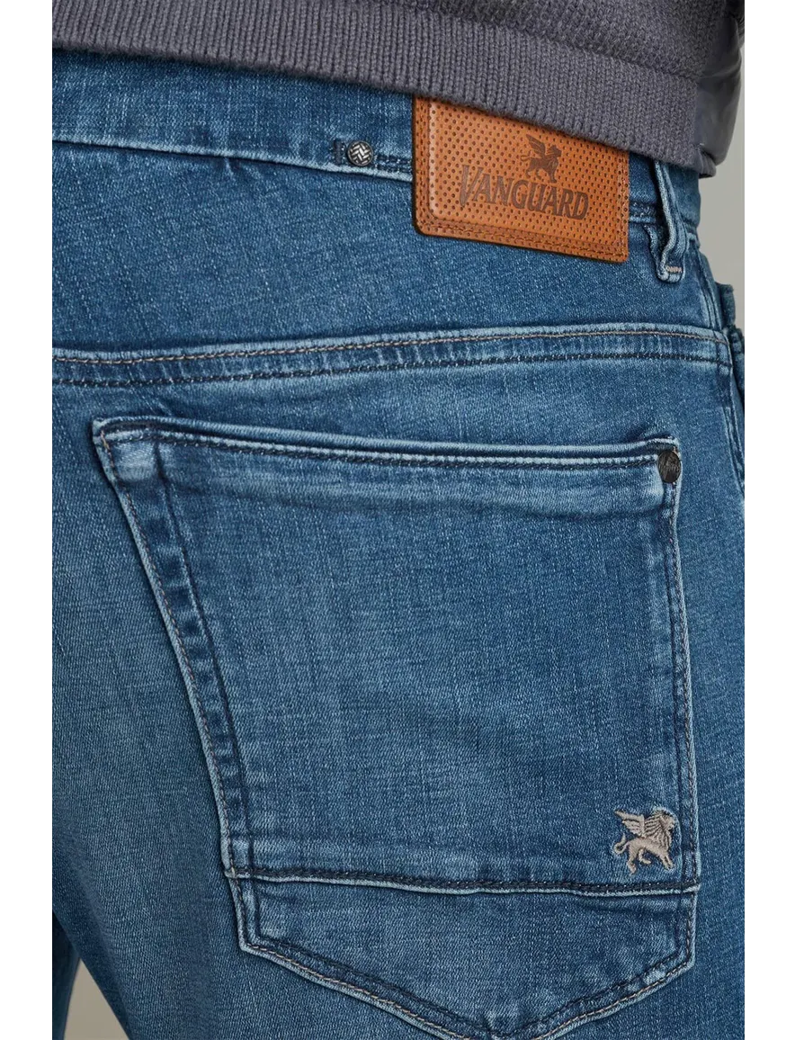 Vanguard broek blauw slim fit