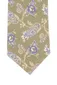 Profuomo stropdas bloemen print groen