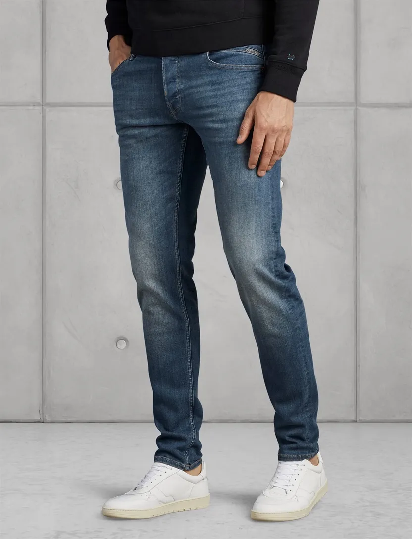 Cast Iron spijkerbroek katoen blauw Shiftback tapered fit