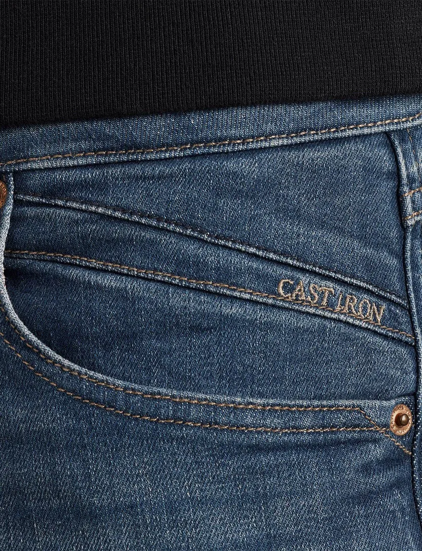 Cast Iron spijkerbroek katoen blauw Shiftback tapered fit