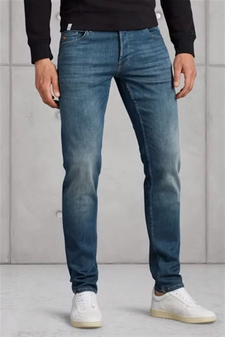 Cast Iron spijkerbroek katoen blauw Shiftback tapered fit