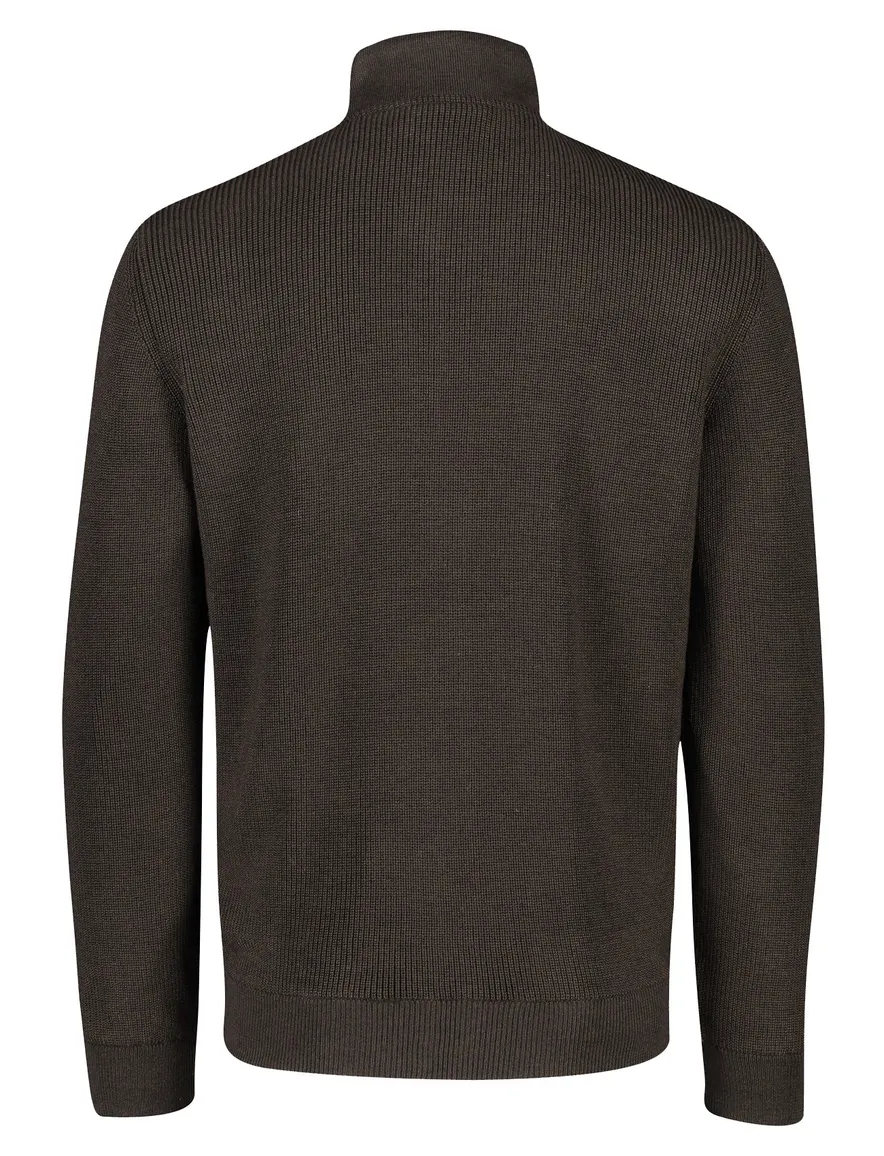 Baileys Vest donkerbruin effen