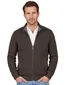 Baileys vest bruin opstaande kraag wol