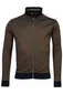 Baileys vest bruin katoen
