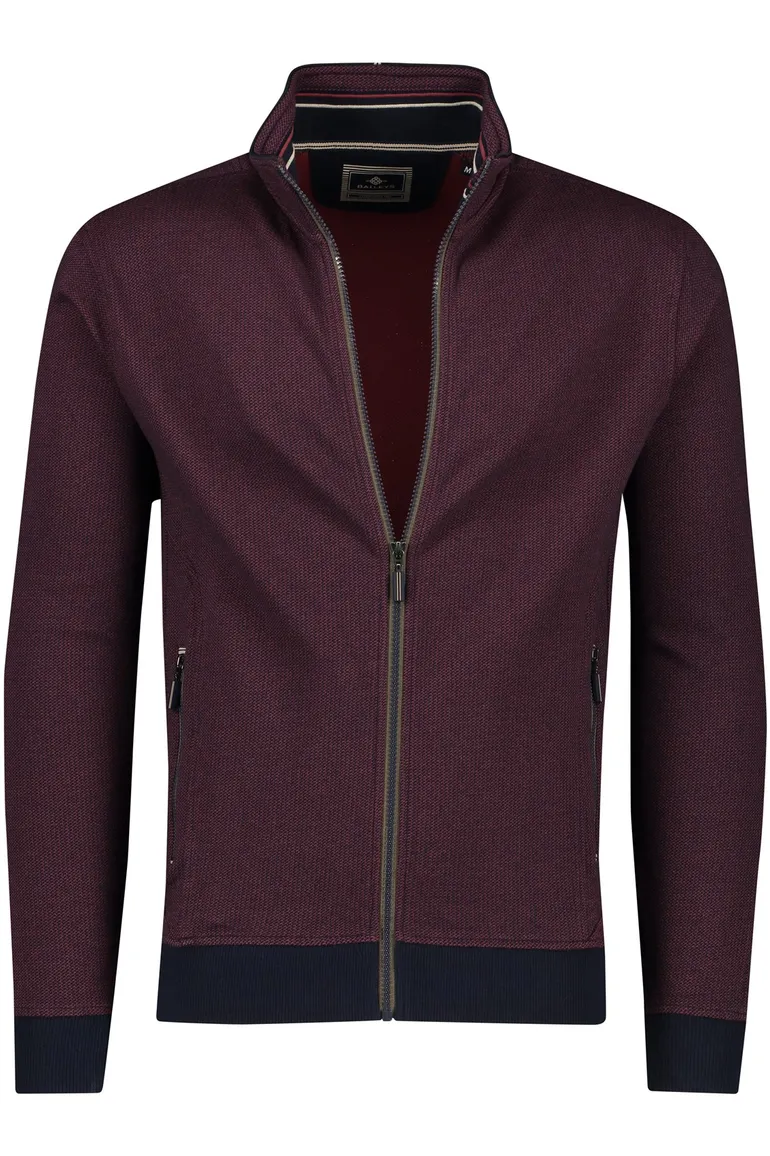 Baileys vest aubergine effen
