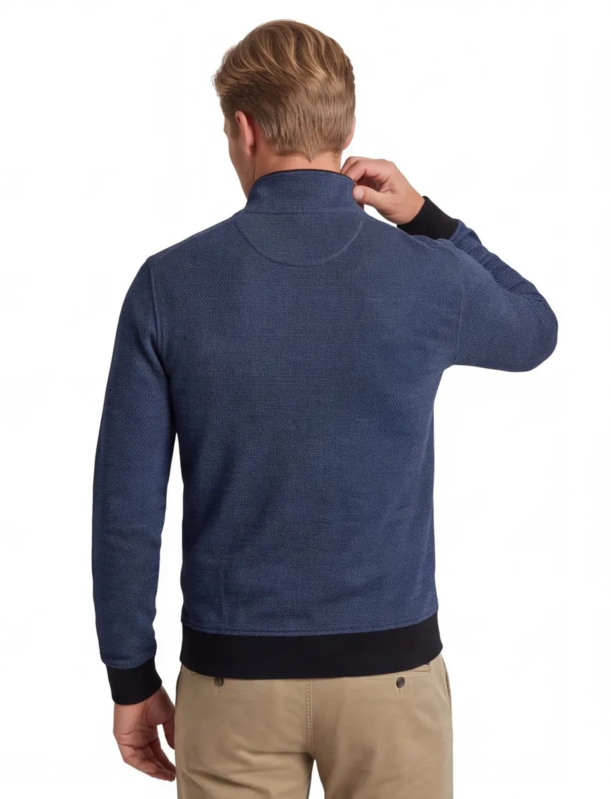 Baileys vest blauw ritszakken