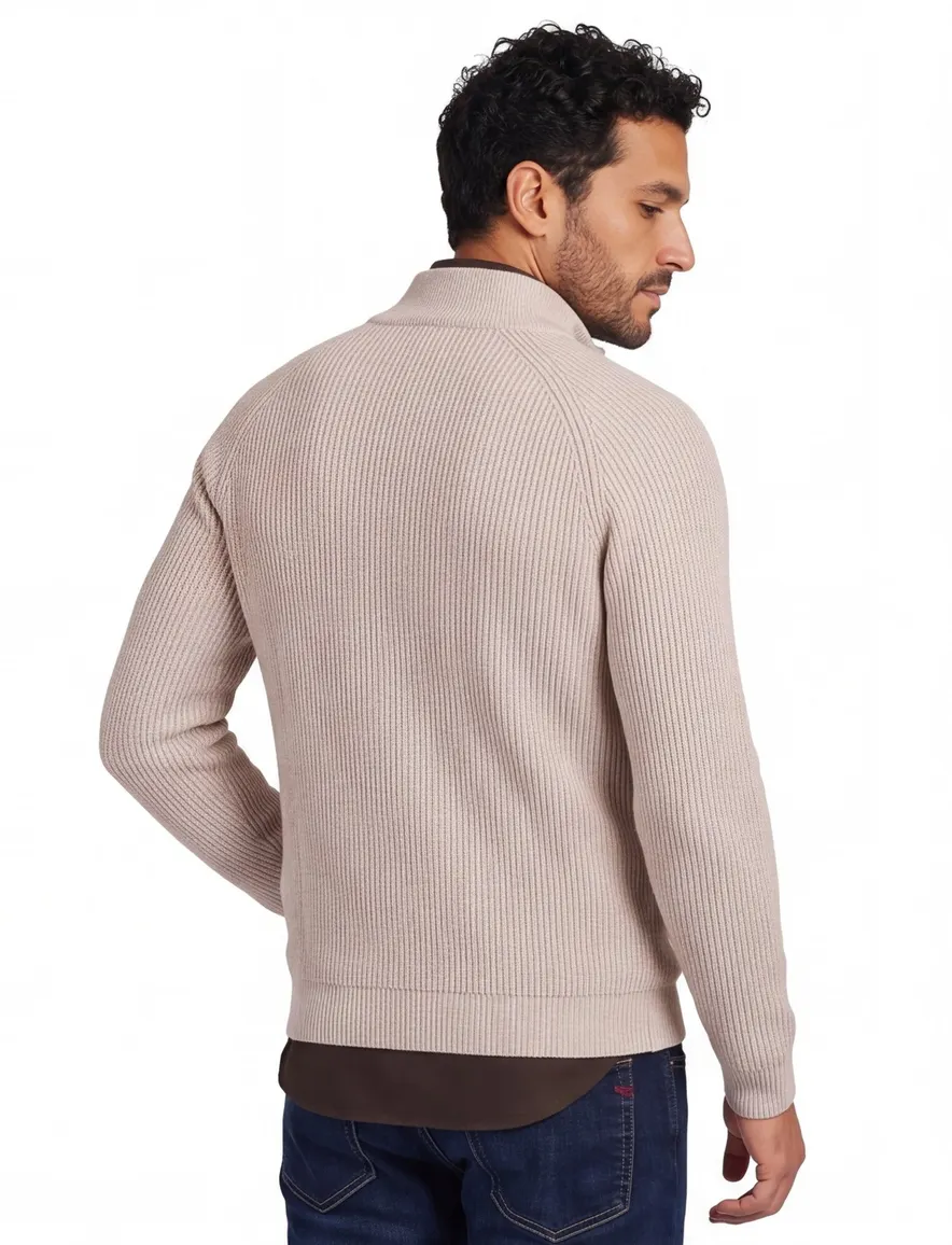 Thomas Maine vest licht beige