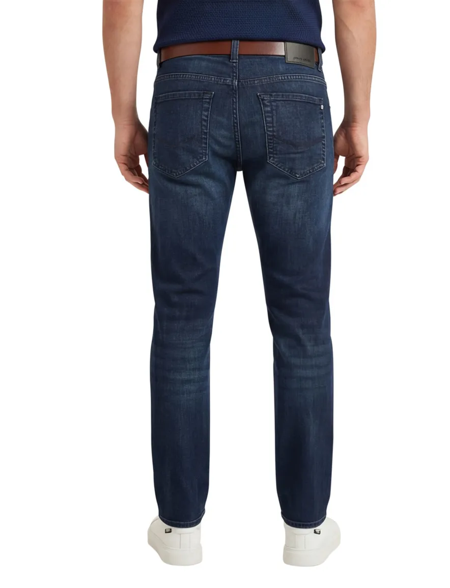 Pierre Cardin jeans Lyon Tapered Fit donkerblauw