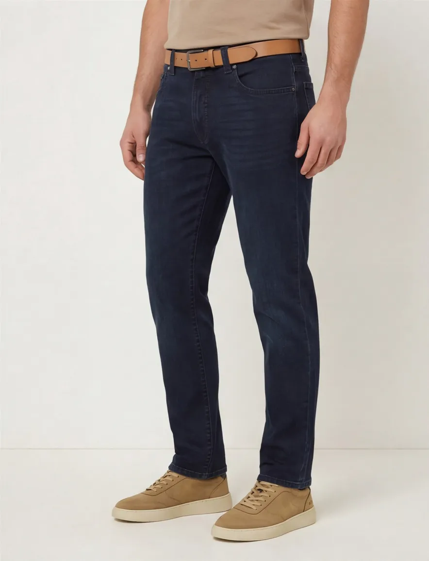 Pierre Cardin Lyon Tapered Fit 5-pocket jeans navy