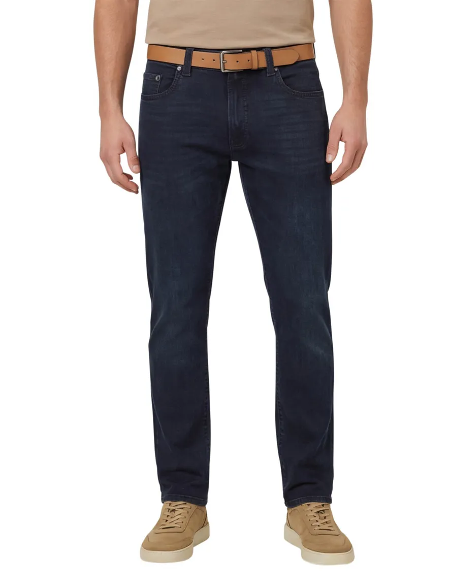 Pierre Cardin jeans Lyon Tapered Fit donkerblauw