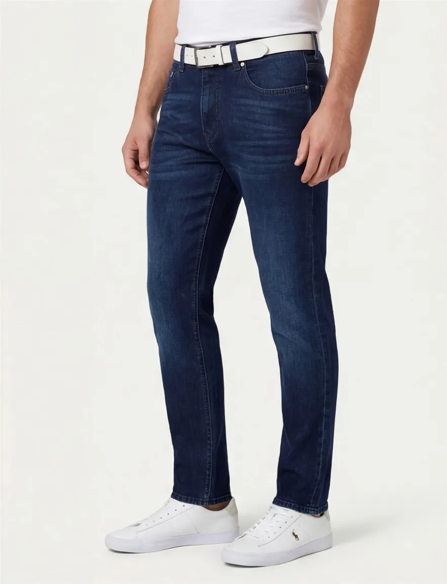 Pierre Cardin jeans navy 5-pocket model Lyon Tapered Fit