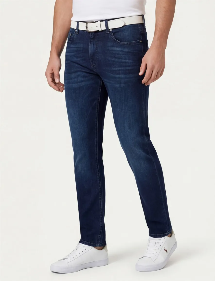 Pierre Cardin jeans navy 5-pocket model Lyon Tapered Fit