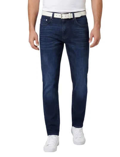 Pierre Cardin Pierre Cardin 5 pocket jeans donkerblauw Lyon Tapered Fit