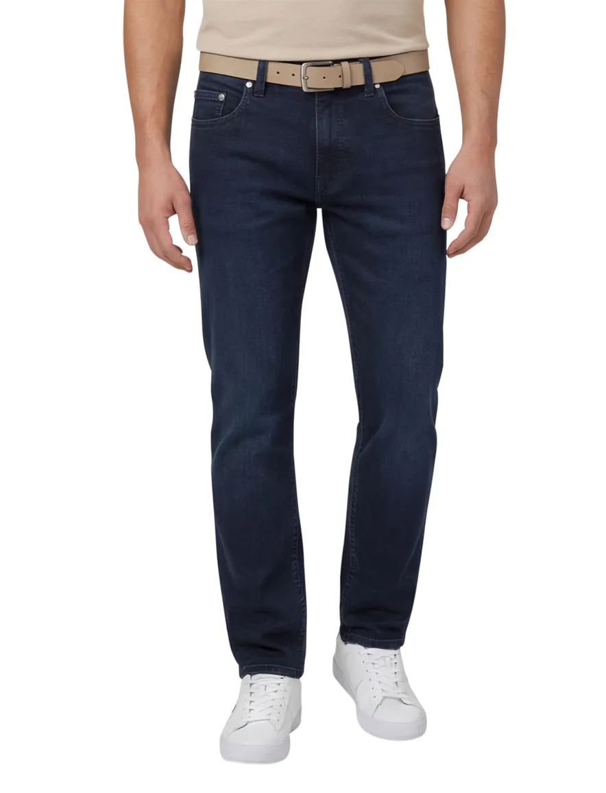 Pierre Cardin donkerblauwe jeans Lyon Tapered Fit