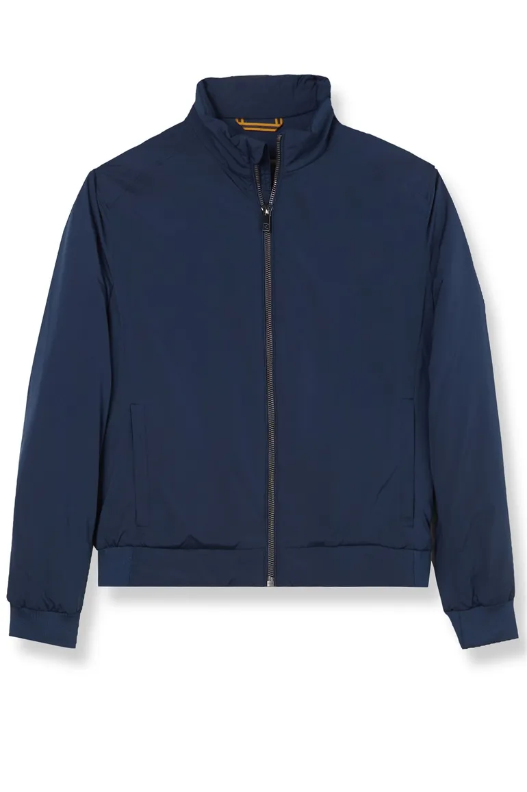 Pierre Cardin Tussenjas donkerblauw modern fit