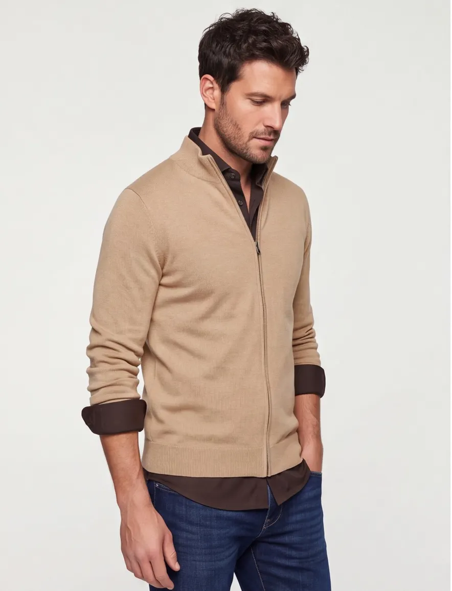 Vest Thomas Maine beige