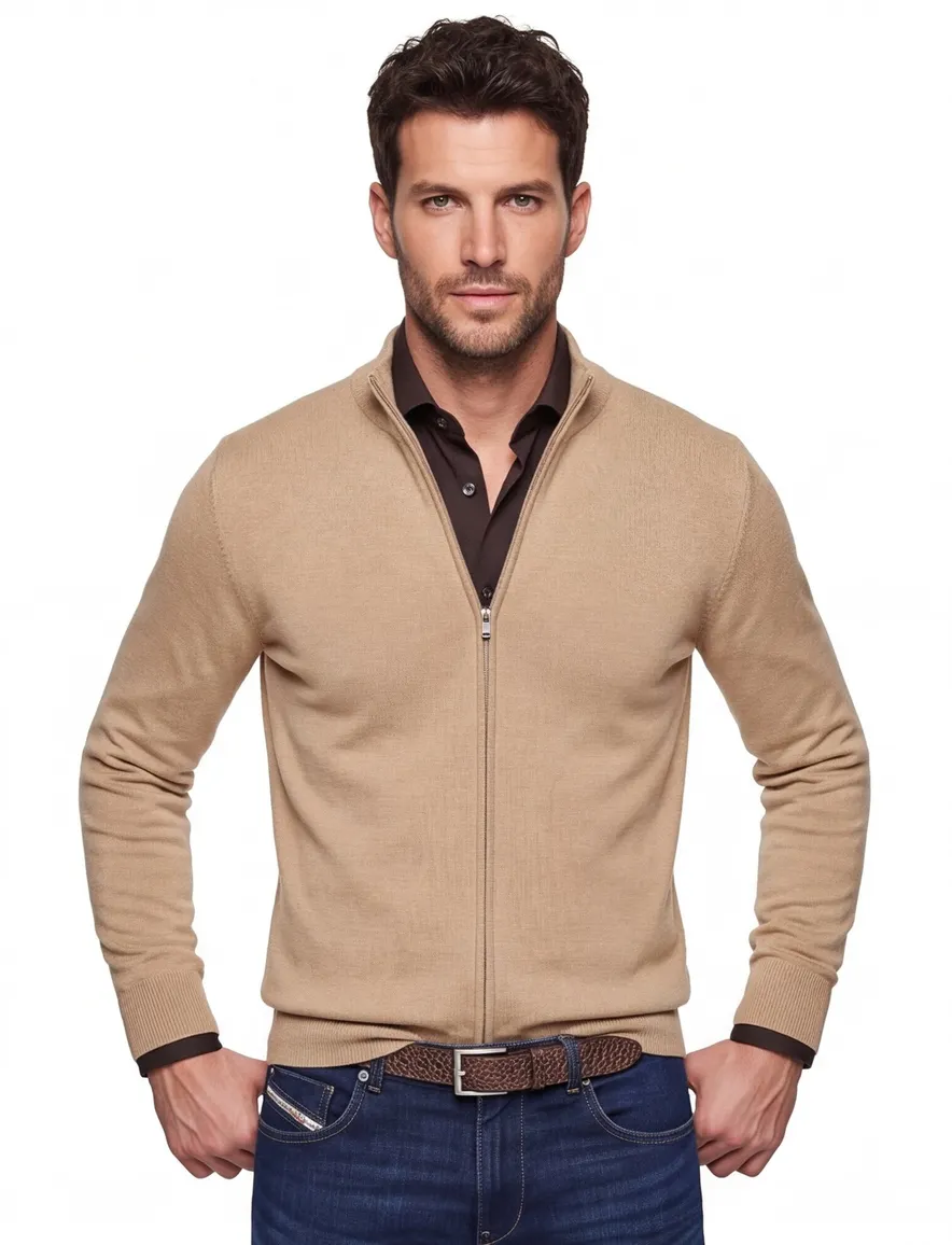 Vest Thomas Maine beige