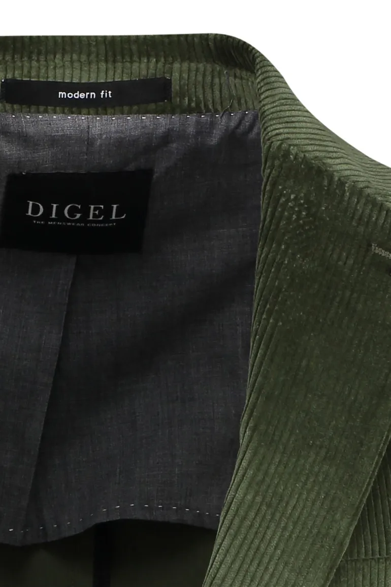 Digel colbert groen stretch moden fit