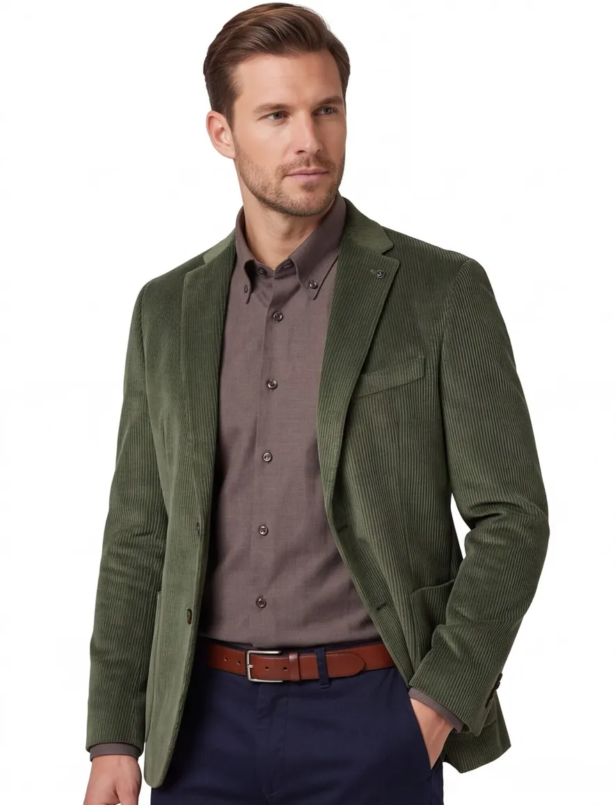 Digel colbert groen stretch moden fit