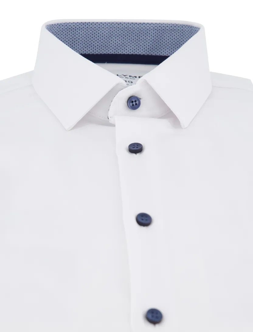 business overhemd Olymp No Six 24/7 super slim wit