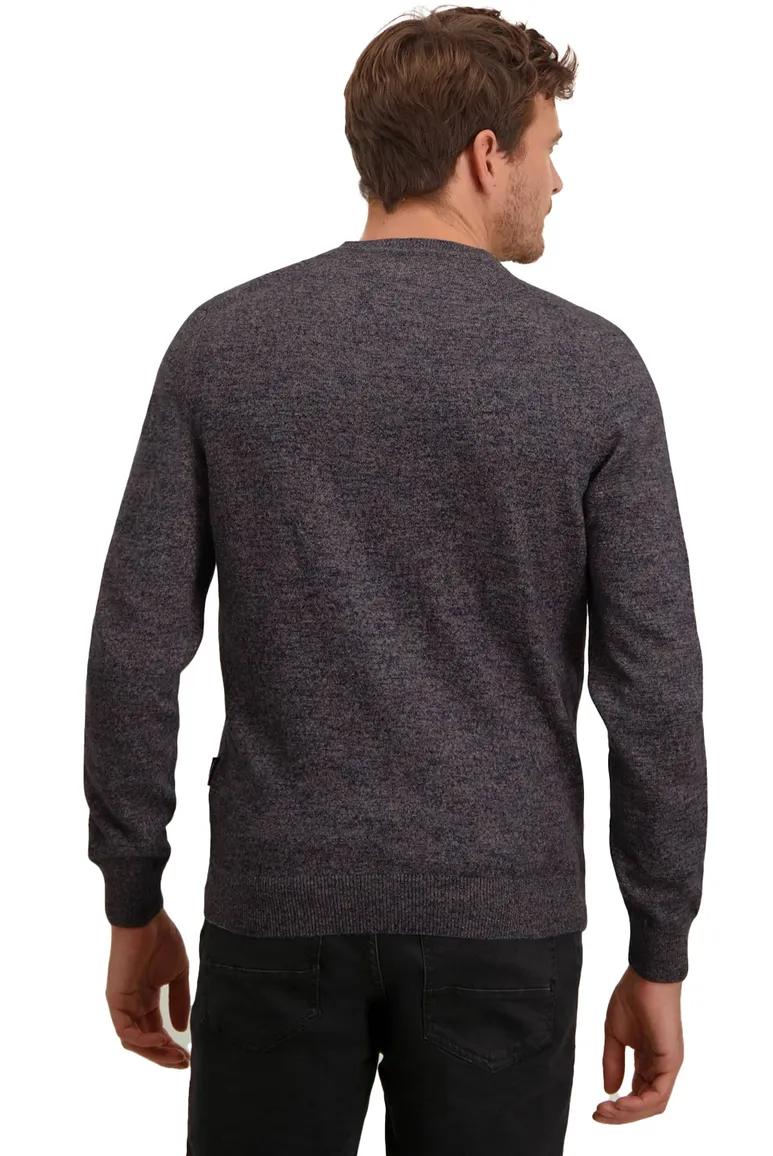 State of Art Bonneterie paars v-neck