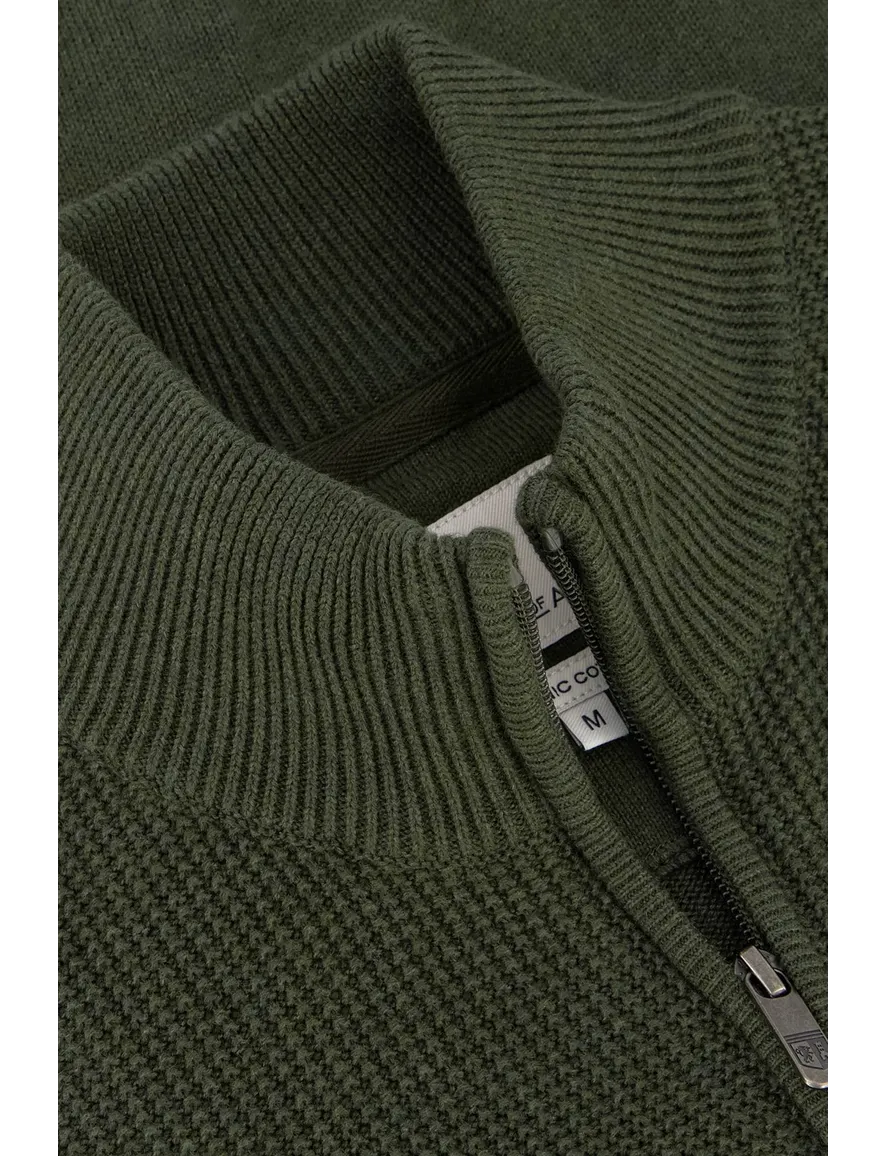 State of Art Vest groen 100% katoen