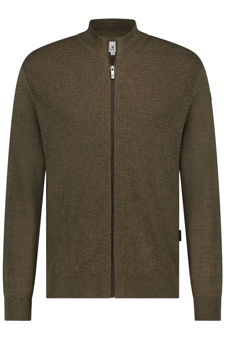 State of Art Vest olive 100% katoen