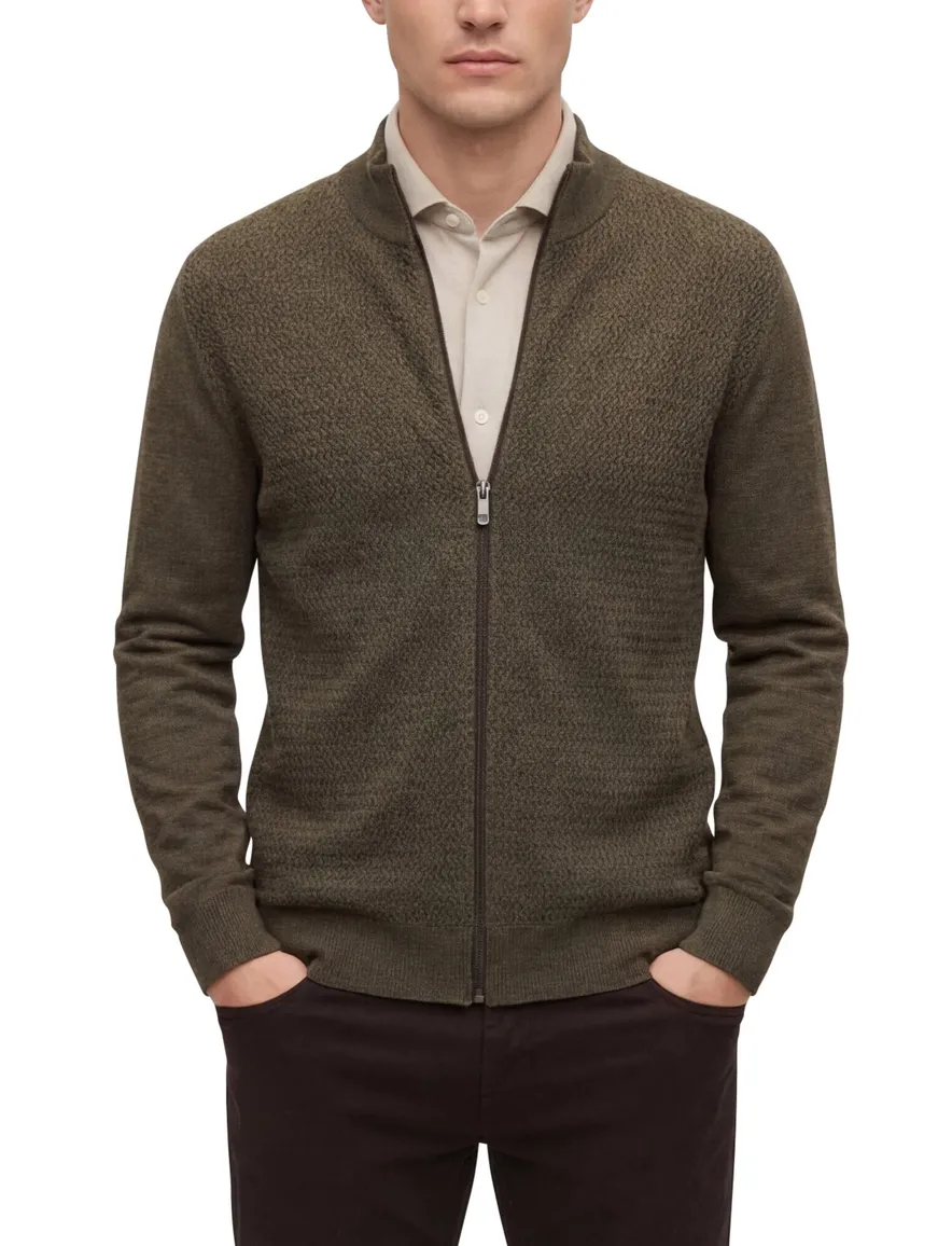State of Art Vest olive 100% katoen
