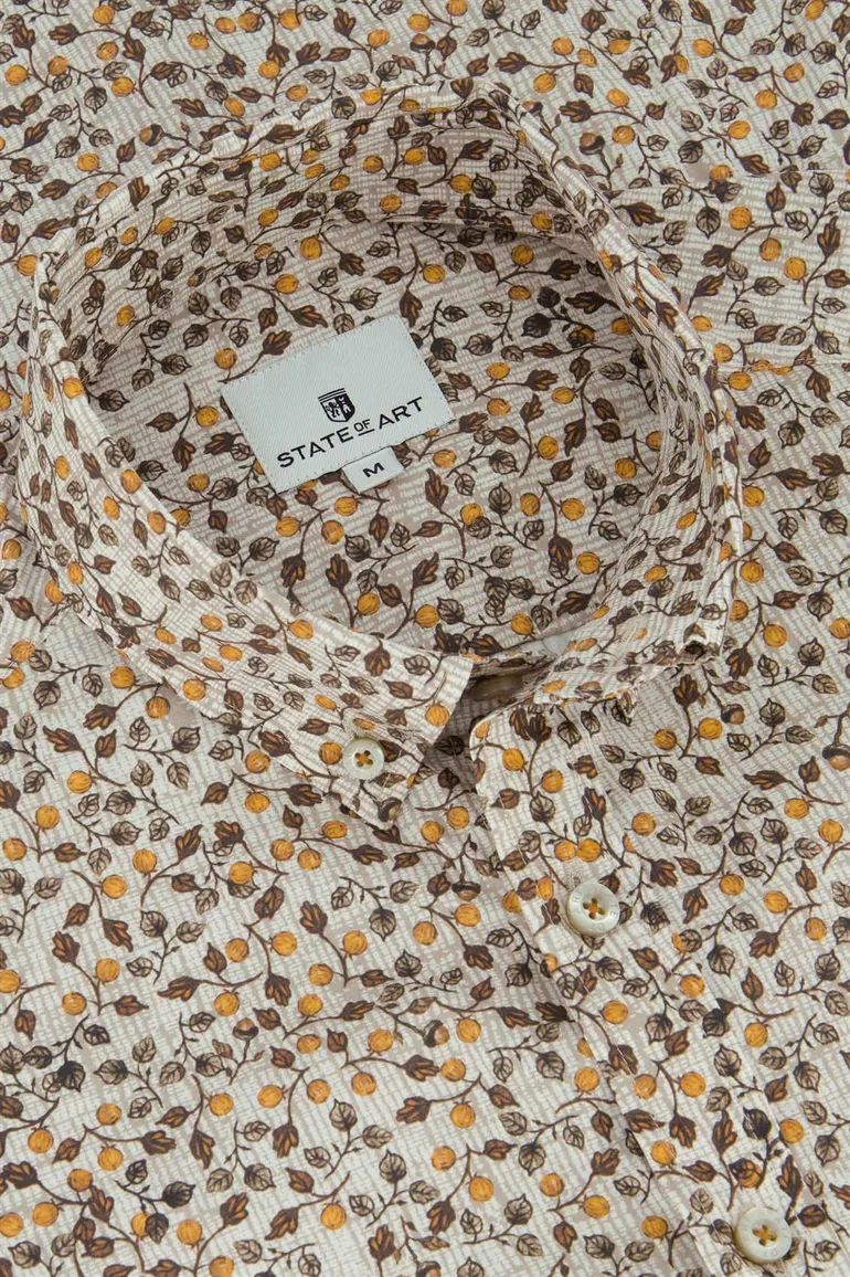 State of Art Shirt camel geprint