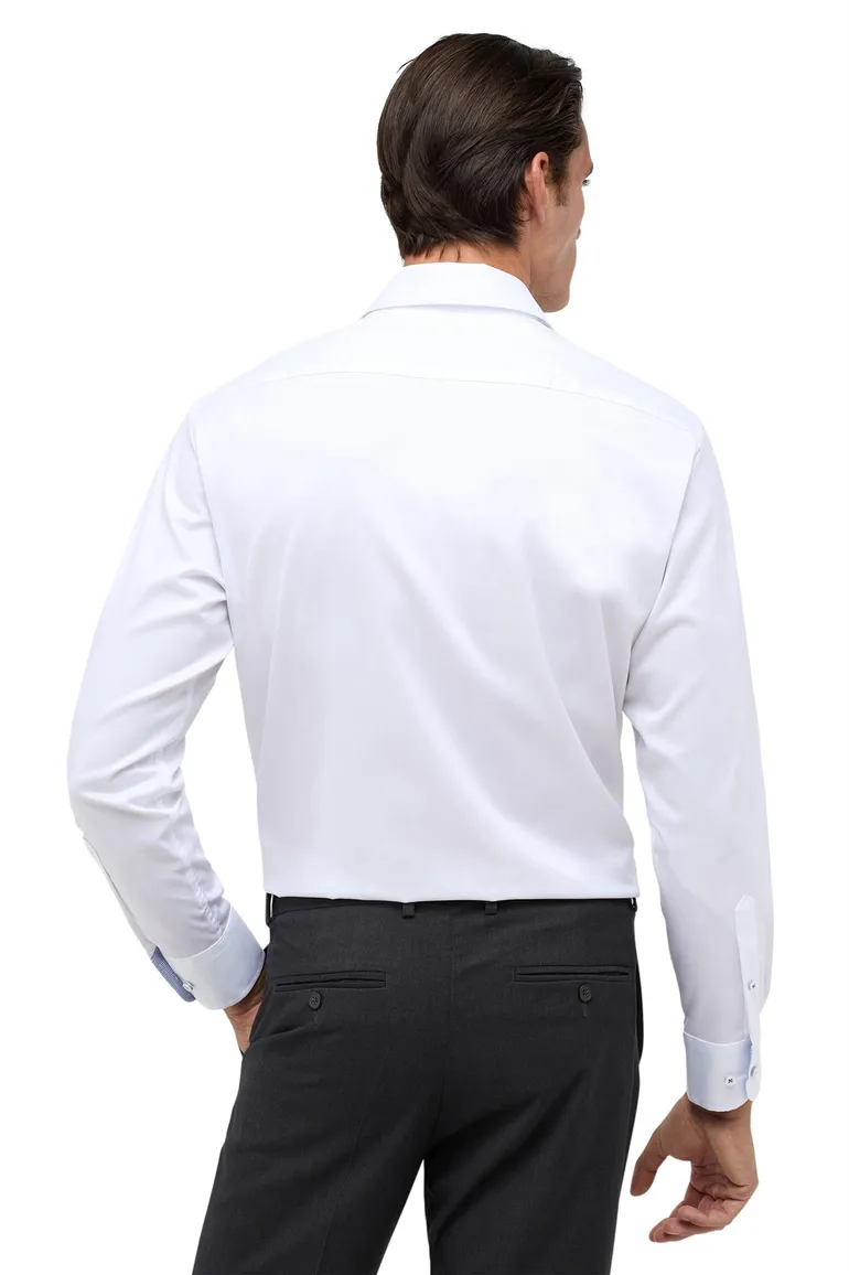 Eterna overhemd Comfort Fit wit katoen