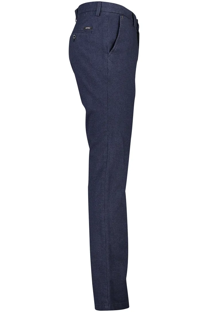 Gardeur katoenen chino donkerblauw slim fit
