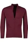 Portofino Vest bordeaux wol